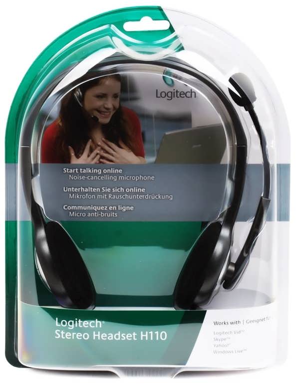 Casque stéréo Logitech H110 - Jack 3,5 mm (981-000271) prix Maroc