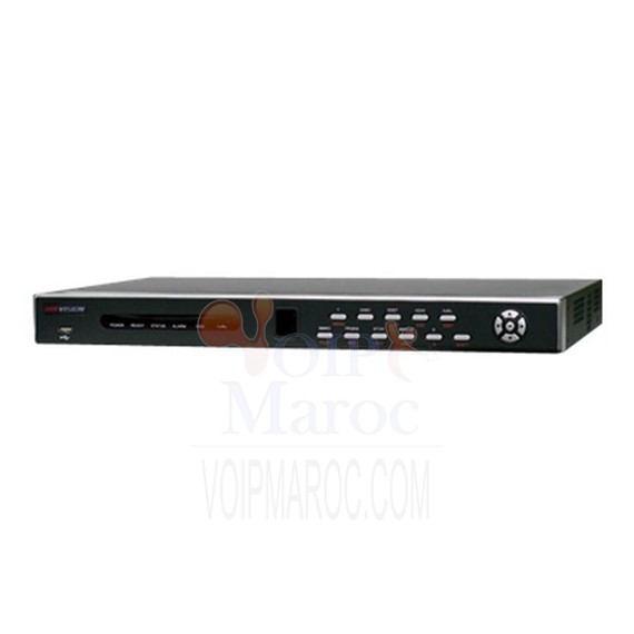 DVR analogique 8 canaux Supports 2 HDD 4 canaux audio 4 sorties alarme DS-7208HVI-ST