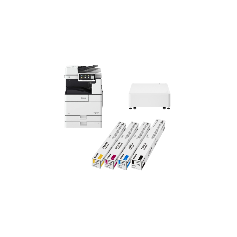 Copieur Canon Couleur imageRUNNER C3226i + Jeux de Toners + Pedestal