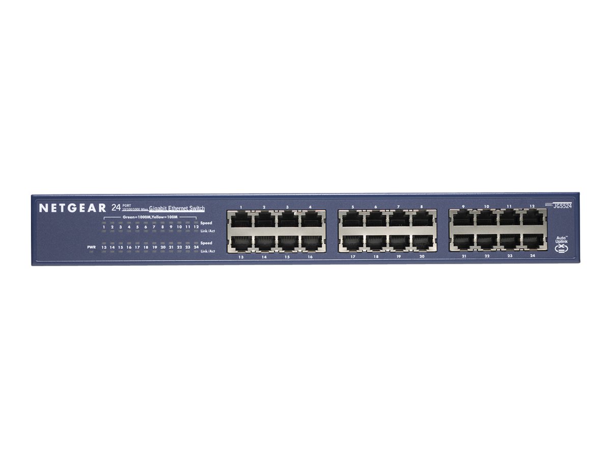 Switch Gigabit 24 ports Rackable 48 Gbps JGS524