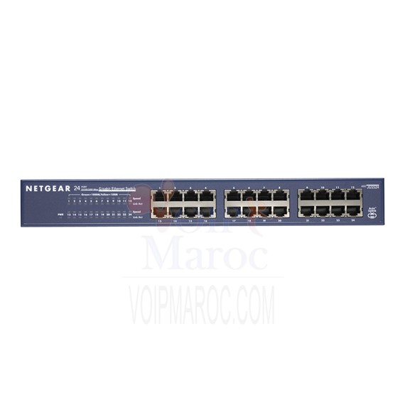 Switch Gigabit 24 ports Rackable 48 Gbps JGS524