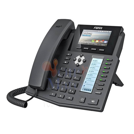 Telephone IP de Bureau Entreprise Ecran 16 comptes SIP écran LCD Couleur 3.5" intégré avec 12 bouttons DSS pour BLF 40 X5/X5G
