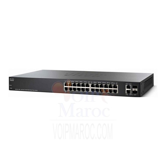 Cisco SF220-24P 24-Port 10/100 PoE Smart Switch SF220-24P-K9-EU
