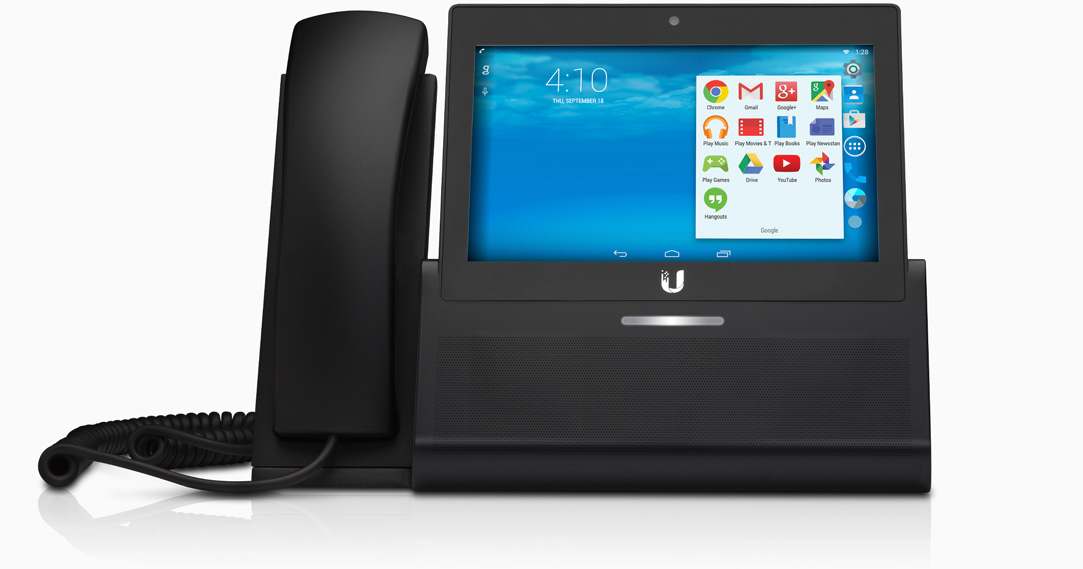 Téléphone UniFi VoIP Ecran Tactile 7" sous Android Intégration POE Basé sur SIP PBX