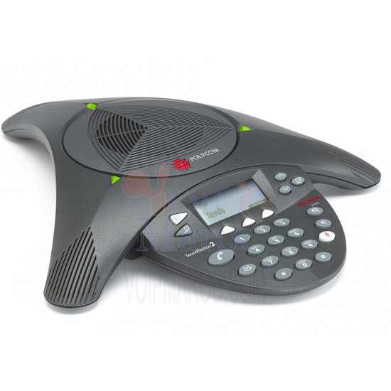 SoundStation 2 EX avec Ecran  Conférences Audio pour les Salles de Conférences de Taille Petite /Moyenne 2200-16200-107