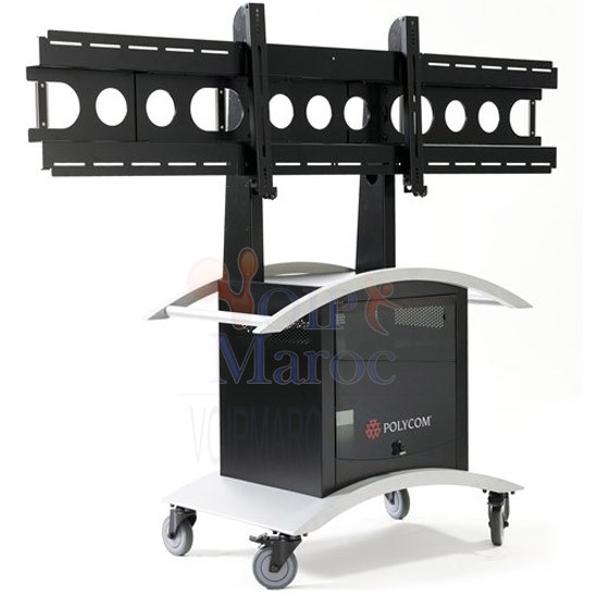 Polycom Media Cart for 1 x 37"-60" flat pane 2583-26914-001