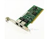 Carte réseau Ethernet Gigabit PCI-X 2 ports cuivre HP NC7170
Le modèle NC7170 est le premier adaptateur gigabit à deux ports basé sur PCI-X pour connexion par fibre optique ou câble cuivre. En intégrant deux ports sur une seule carte d'extension, économisez des connecteurs d'extension qu'on peut mettre à profit.