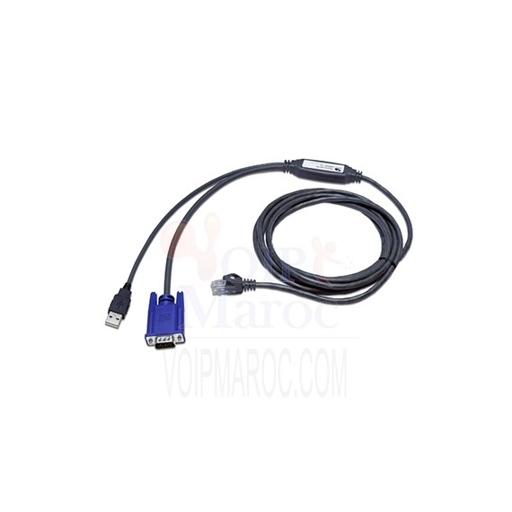 DELL DUSBIAC-10 for 10FT USB/VGA CAT5 Integrated Access Cabl 470-ABDE