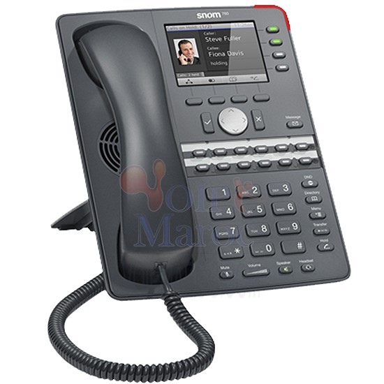 Téléphone IP autoalimenté, grand écran couleur 760