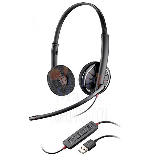 MICRO-CASQUE USB BINAURAL MICRO ANTIBRUIT 85619-02