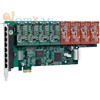 Carte analogique PCI-E  8 ports FXO/FXS