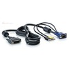 Câble USB HP 1x4 pour console KVM 6 pieds
