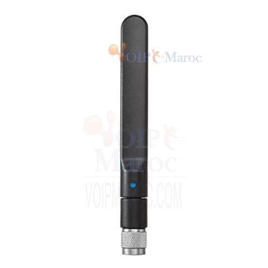 Antenne pour adaptateur réseau 5GHz 3.5dBi Black Dipole avec connecteur w/RP-TNC AIR-ANT5135D-R