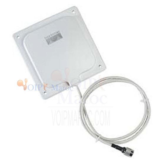 Antenne multibandes pour montage mural 5.5 dBi/2.4Ghz,6.0 dBi/5GHz AIR-ANTM5560P-R