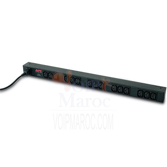 Unité de distribution PDU Rack basique,0U,10A,230V, (14) IEC