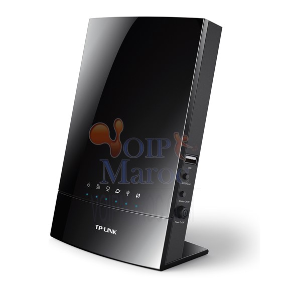 Routeur WIFI Double Bande AC750 300 Mbps/2.4 Ghz 3 Antennes 4 LAN 1 Wan/Lan 1 Port USB ARCHER C20i