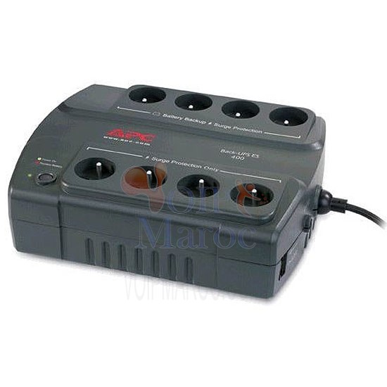Onduleur Back UPS ES 400VA/230Watts/8 Prises BE400-FR