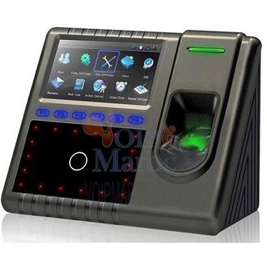 Pointeuse avec écran tactile de TFT, 6 touches de fonction définie par l'utilisateur