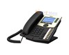 Téléphone IP a 4 lignes SIP, IXA VPN avec 8 button BLF
Téléphone VoIP professionnel 4 touches de ligne Plus 8 bouton DSS BLF,PoE,VPN,SIP,IAX2,XML, Haute qualité sonore HD Voice avec Écran graphique rétro-éclairé 124X64 et Haut-parleur Full Duplex prise casque.