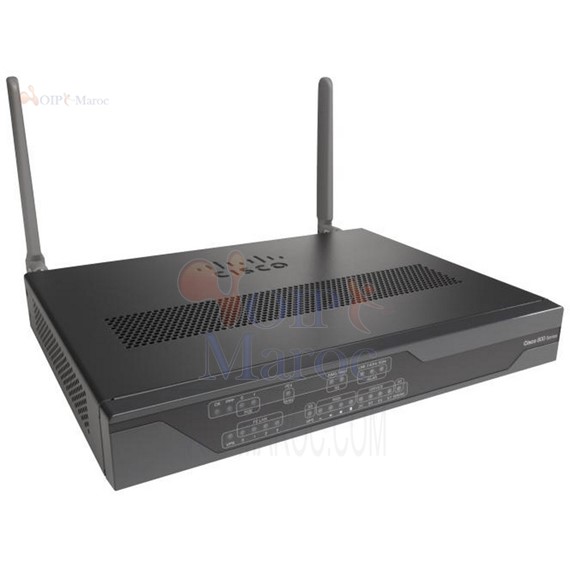 Routeur 4 ports 881 Fast Ethernet Secure with Embedded 3.5G MC8795V - modem cellulaire C881G-U-K9