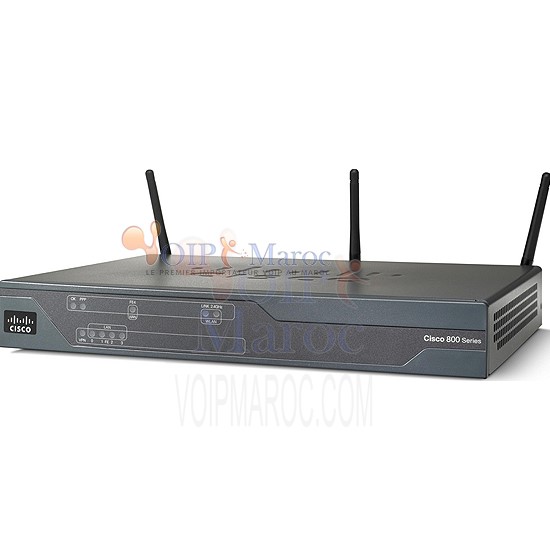 Routeur VDSL2/ADSL2+ over POTS 3.7G C887VAMG+7-K9