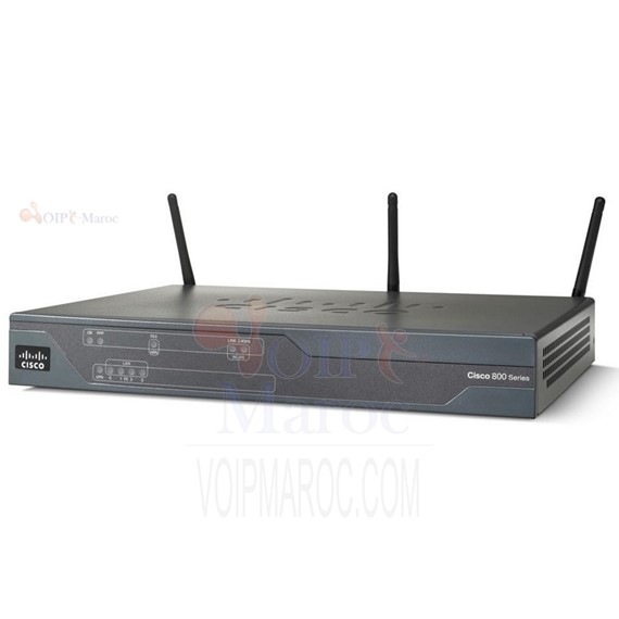routeur sans fil - modem cellulaire - 881 Ethernet Wireless avec 3G CISCO881GW-GN-A-K9