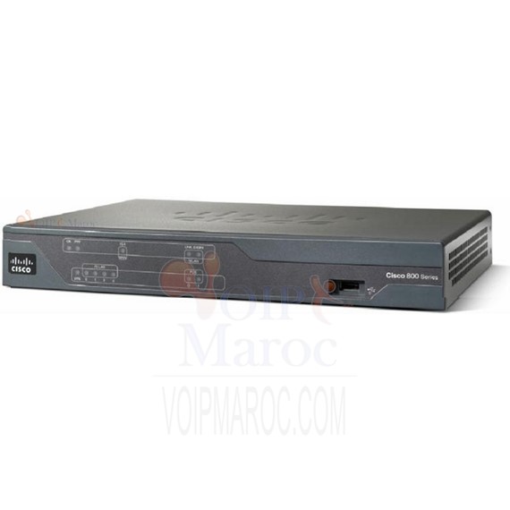 Routeur 888 G.SHDSL - DSL avec ISDN Backup CISCO888-SEC-K9
