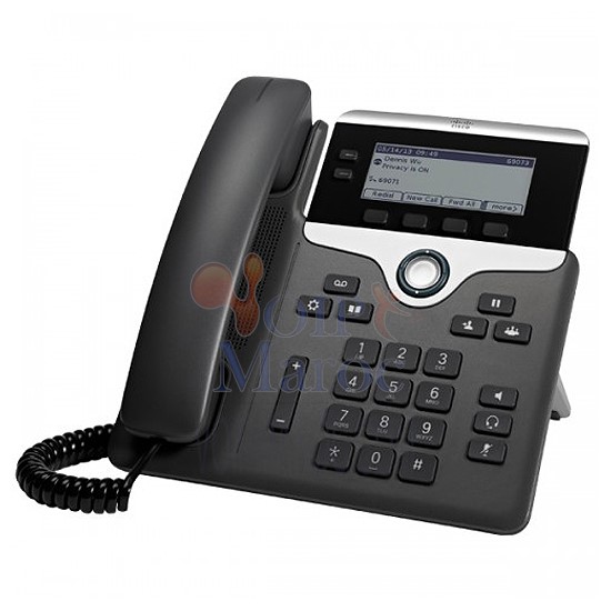 Téléphone VoIP - SIP, SRTP - 2 lignes CP-7821-K9