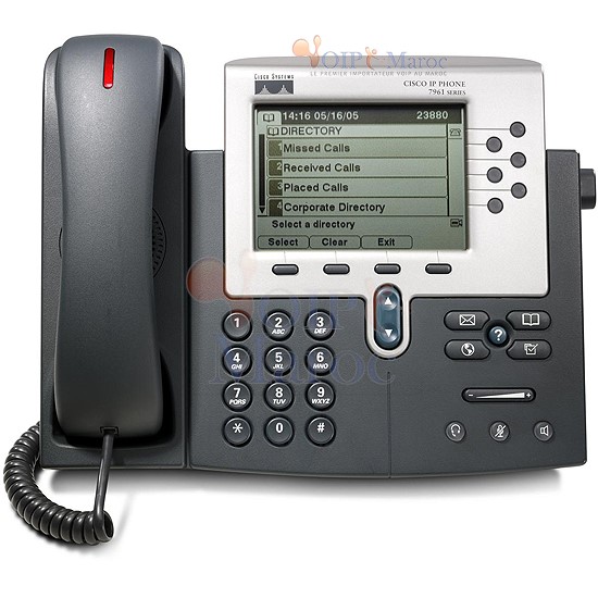 Téléphone VoIP 7962G avec licence d