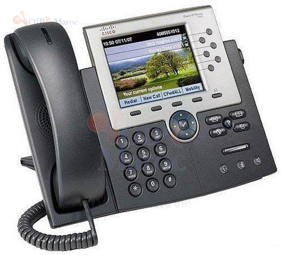 Téléphone VoIP 7965G SCCP/SIP - 6 lignes écran couleur CP-7965G