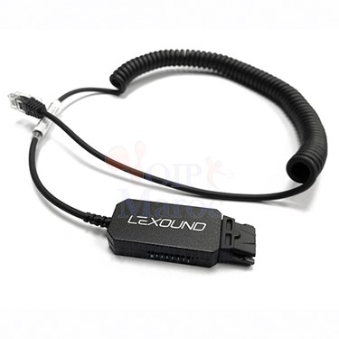 Cordon RJ9 multicompatible avec amplificateur de micro intégré