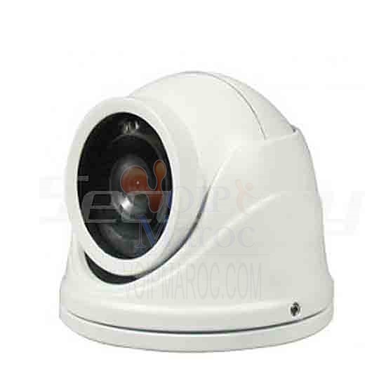 Mini-Camera Antivandale Dome Color Aluminium 1/3"SONY Effio EXview CCD II 700TVL CV141D