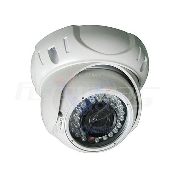 Camera Dome Couleur Aluminium 1/3" SONY sensor 1,37MP D1826