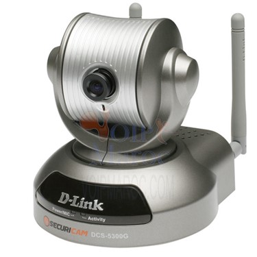 Caméra Internet IP sans Fil Panoramique 54Mbps (Wi-Fi G/Ethernet)