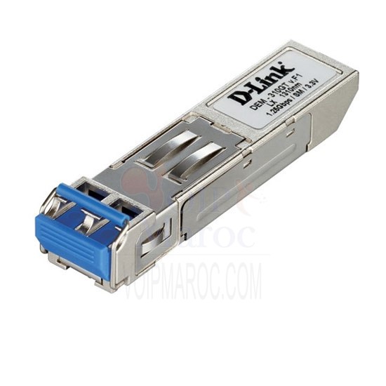 1-port SFP LX SM Fiber Transceiver (Up to 10Km, Support 3.3V powe DEM-310GT