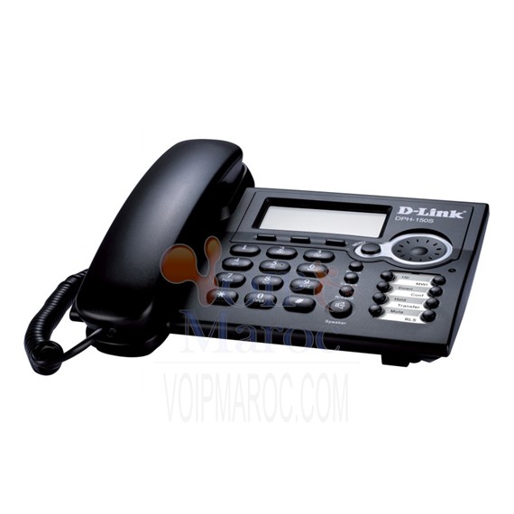 SIP IP Phone with 1* PoE lan, LCD display DPH-150SE/B/F2