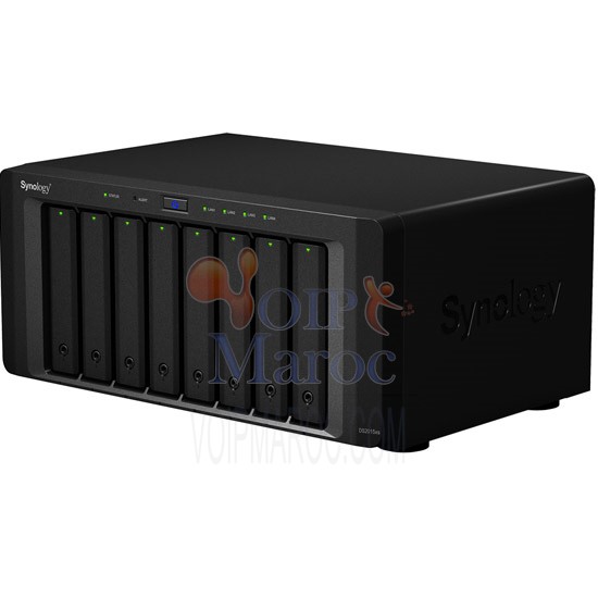 Serveur NAS 8 Baies Hautes Performances Extensible DS2015XS
