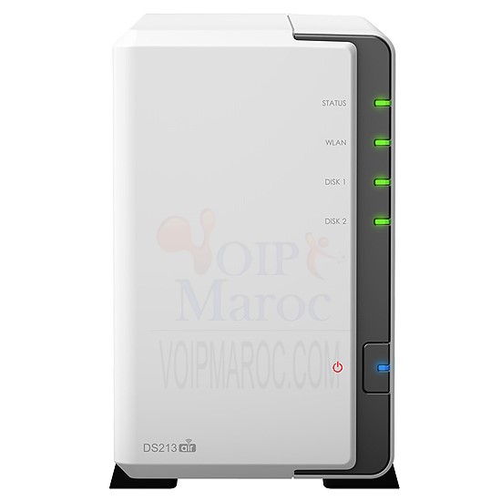 WIFI - CPU 1.6 Ghz  256 Mo Ram 1 LAN Gigabit  2 USB 3.0 DS213air