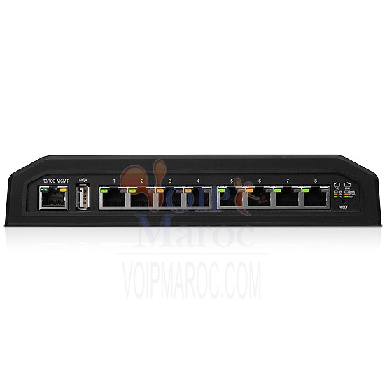 EdgeSwitch Manageable 8 Ports 10/100/1000 PoE+ ES-8XP