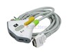 Commutateur 2 ports Switch 2 USBav audio et Telecommande Filaire
Utilisez votre clavier et votre moniteur de PC de bureau sur votre ordinateur portable avec le Switch2. Cet appareil vous permettra de passer rapidement d'un appareil à un autre grâce à sa télécommande.