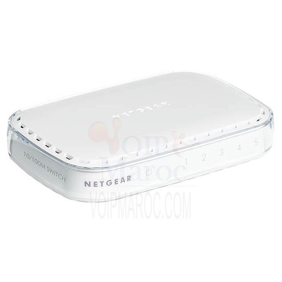 Switch Fast Ethernet 5 ports 10/100 Mbps FS605