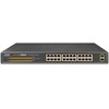 Commutateur 19  24-Port 10/100/1000T POE + 2-Port 1000X SFP Gigabit Ethernet Switch (220W)