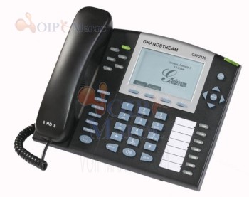 Téléphone IP 6 lignes SIP, 2 ports Ethernet, PoE, Multiligne GXP2120