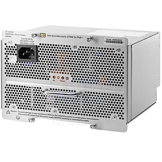 HP 24-port SFP v2 zl Module HP 5400R 700W PoE+ zl2 Power Supply J9828A