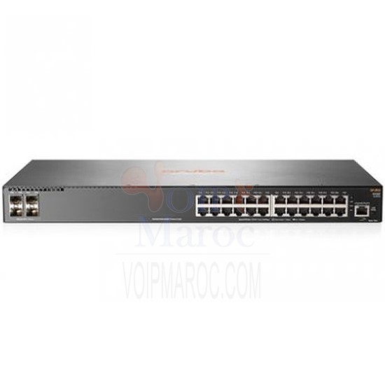Switch Aruba 2930F 24G 4SFP+ C3 Géré - 24 x 10/100/1000 Montable sur Rack JL253A