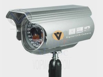 IR Waterproof Camera 1/3" super had CCD 520 TV lines KD-CR3639S