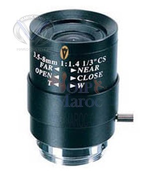Lens Vari-focal Manual Iris 3.5-8mm KD-L3508VS