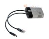 Répartiteur alimentation sous Ethernet 5 Volt pour téléphone IP
Le POES5 se connecte au port Ethernet RJ45 du téléphone IP (ou autre produit Linksys compatible) et à son entrée DC standard; il se branche de l’autre côté à un switch POE qui injecte le courant dans le câble Ethernet.