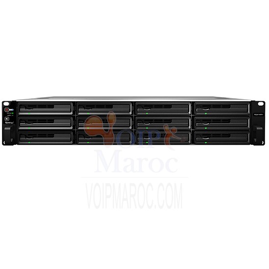 12 Baies - Dual Core 2.13 Ghz  2 Go Ram 4 LAN Gigabit RS2414+
