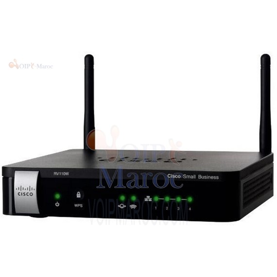 Routeur sans fil RV110W Wireless-N VPN Firewall RV110W-E-G5-K9